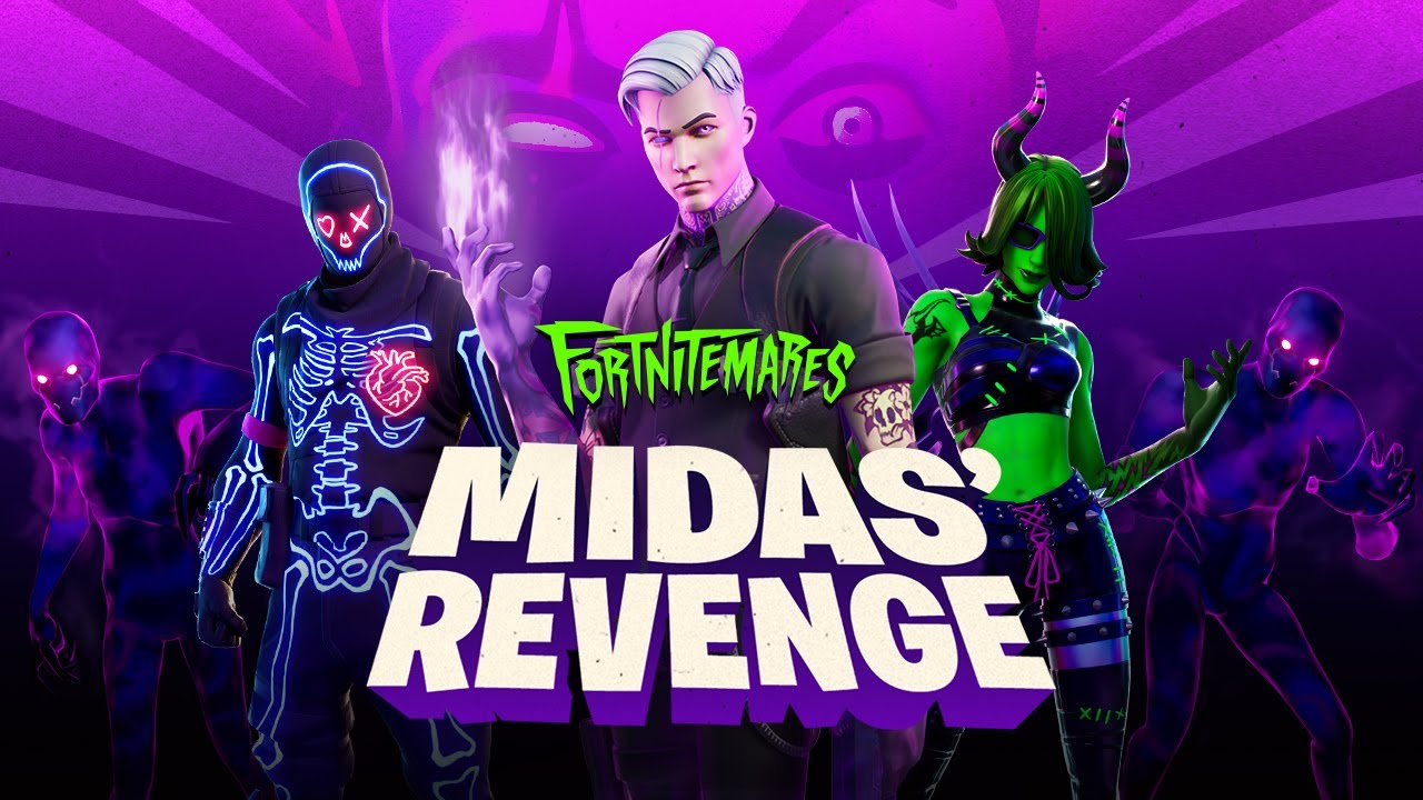 Fortnitemares 2020 Midas' Revenge Gameplay Trailer - Fortnite