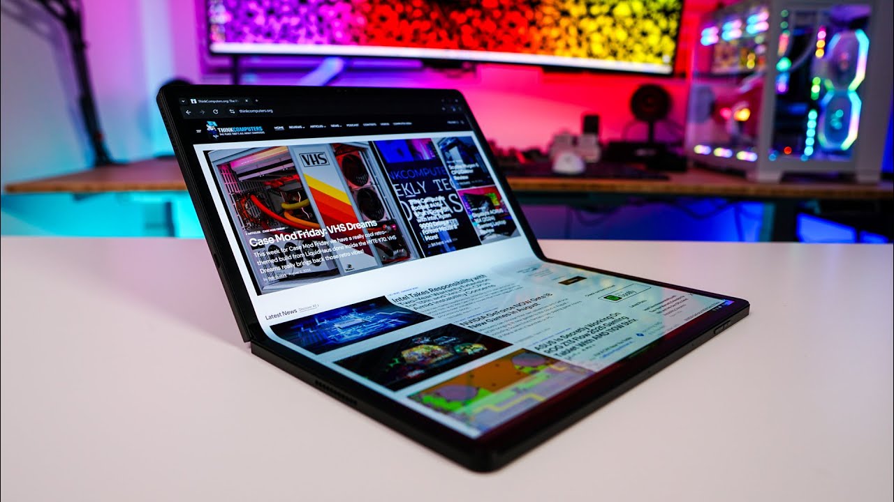 Lenovo ThinkPad X1 Fold 16 Webcam Test