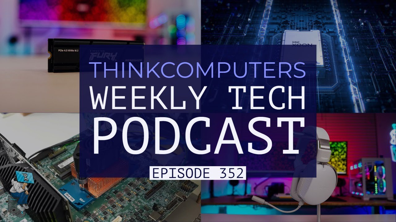 ThinkComputers Podcast #352 - HYTE Gaming Headset, Voodoo 5 6000 Resurfaces, RTX 4060 Specs & More!