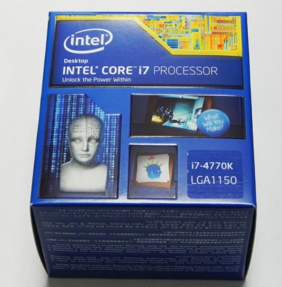 i7-4770k Pictured
