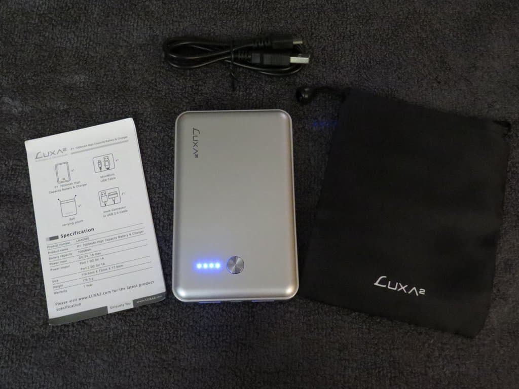 LUXA2 P1 7000mAh High Capacity Battery & Charger