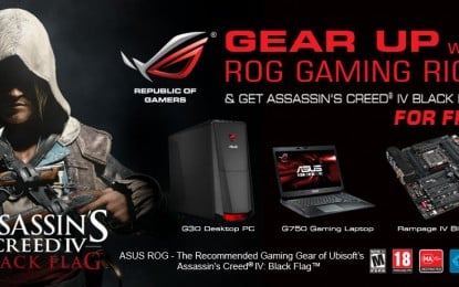 ASUS ROG Launches Assassin’s Creed IV: Black Flag Full Game Bundles