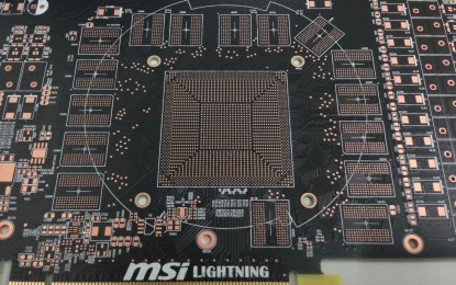 MSI Radeon R9 290X Lightning PCB Pictured