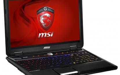 MSI Launches Industry’s First 3K Gaming Notebook and 3K Workstation