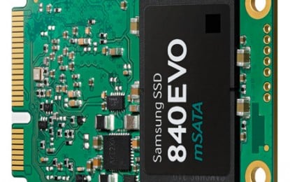 Samsung Introduces the 840 EVO mSATA Solid State Drive
