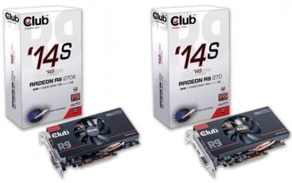 Club 3D Launches ’14Series Graphics Cards
