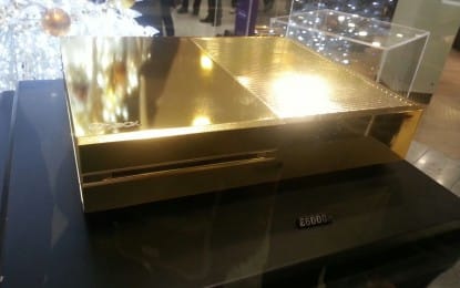 $10,000 Gold Plated Xbox One Spotted