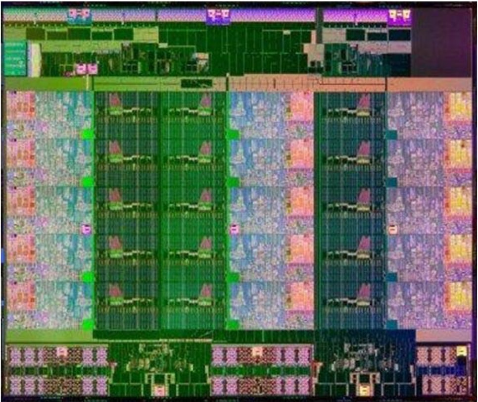 Intel Xeon E7 IvyTown Die