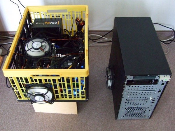 Ghetto Crypto-Currency Mining Rigs