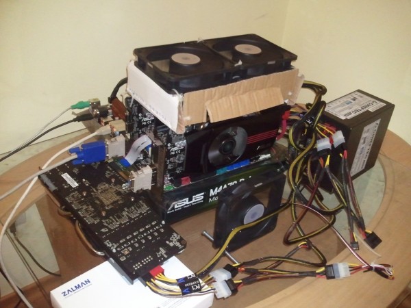 Ghetto Crypto-Currency Mining Rigs