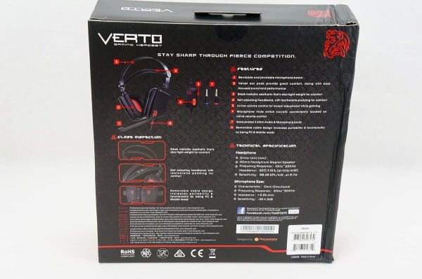 Tt eSPORTS Verto Gaming Headset