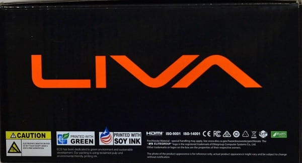 LIVA PC Kit Box side 3