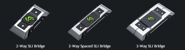NVIDIA LED SLI Bridges
