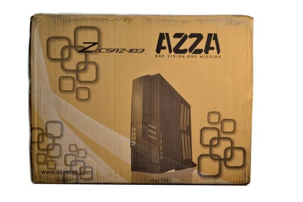 AZZA Z CSAZ-103 Front of case internals