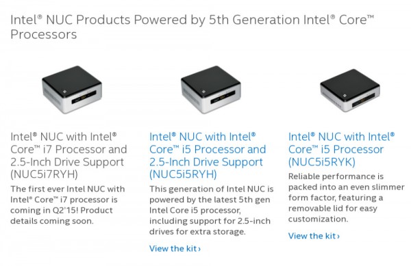Intel Core i7 NUC