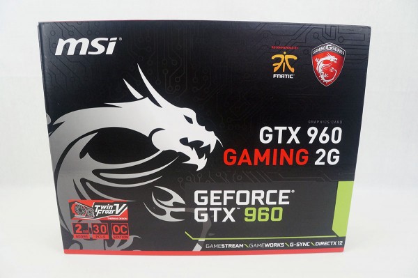MSI GTX 960 Gaming 2G Graphics Card