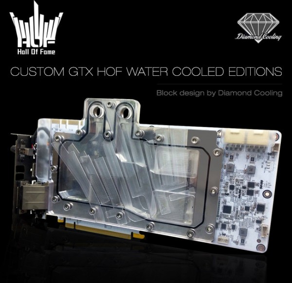 Galax GTX HOF Water Cooled Edition Graphics Cards