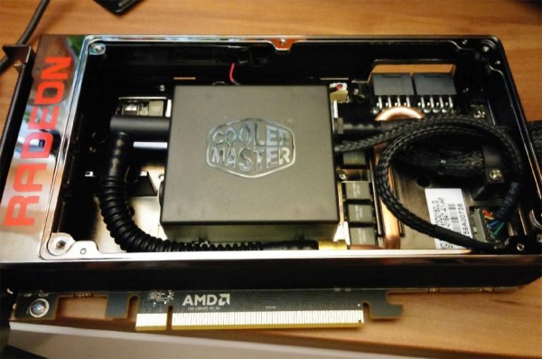 AMD Radeon R9 Fury X Pump Block