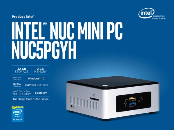 Intel NUC5PGYH