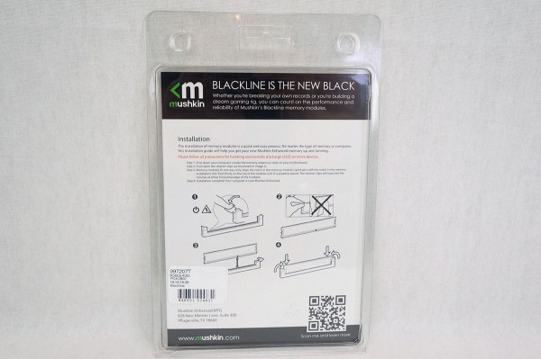 Mushkin Blackline DDR4-2800 8GB Memory Kit