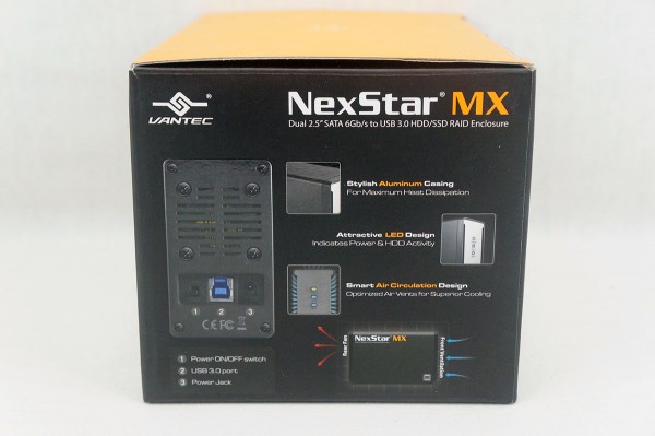 Vantec NexStar MX Dual 2.5-inch Hard Drive Enclosure