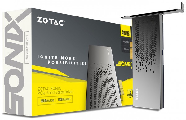 Zotac SONIX 480GB PCIe SSD