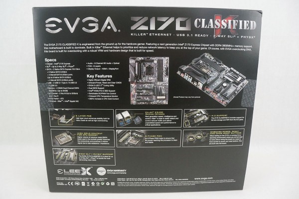 EVGA Z170 Classified K Motherboard