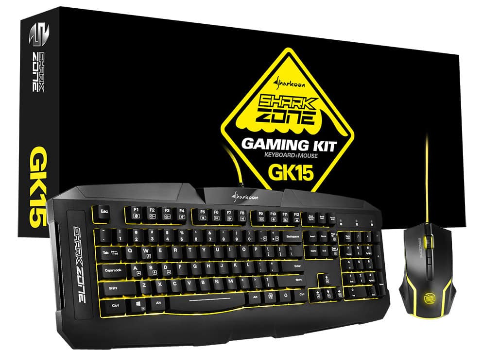 Sharkoon SharkZone GK15 Gaming Kit