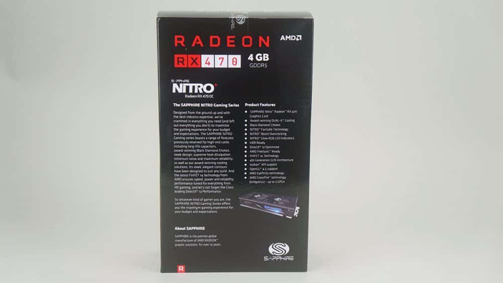 Sapphire Nitro+ RX 470 OC Graphics Card