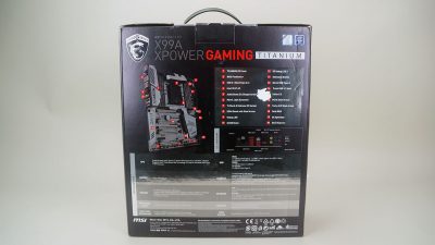 MSI X99A XPower Gaming Titanium Motherboard