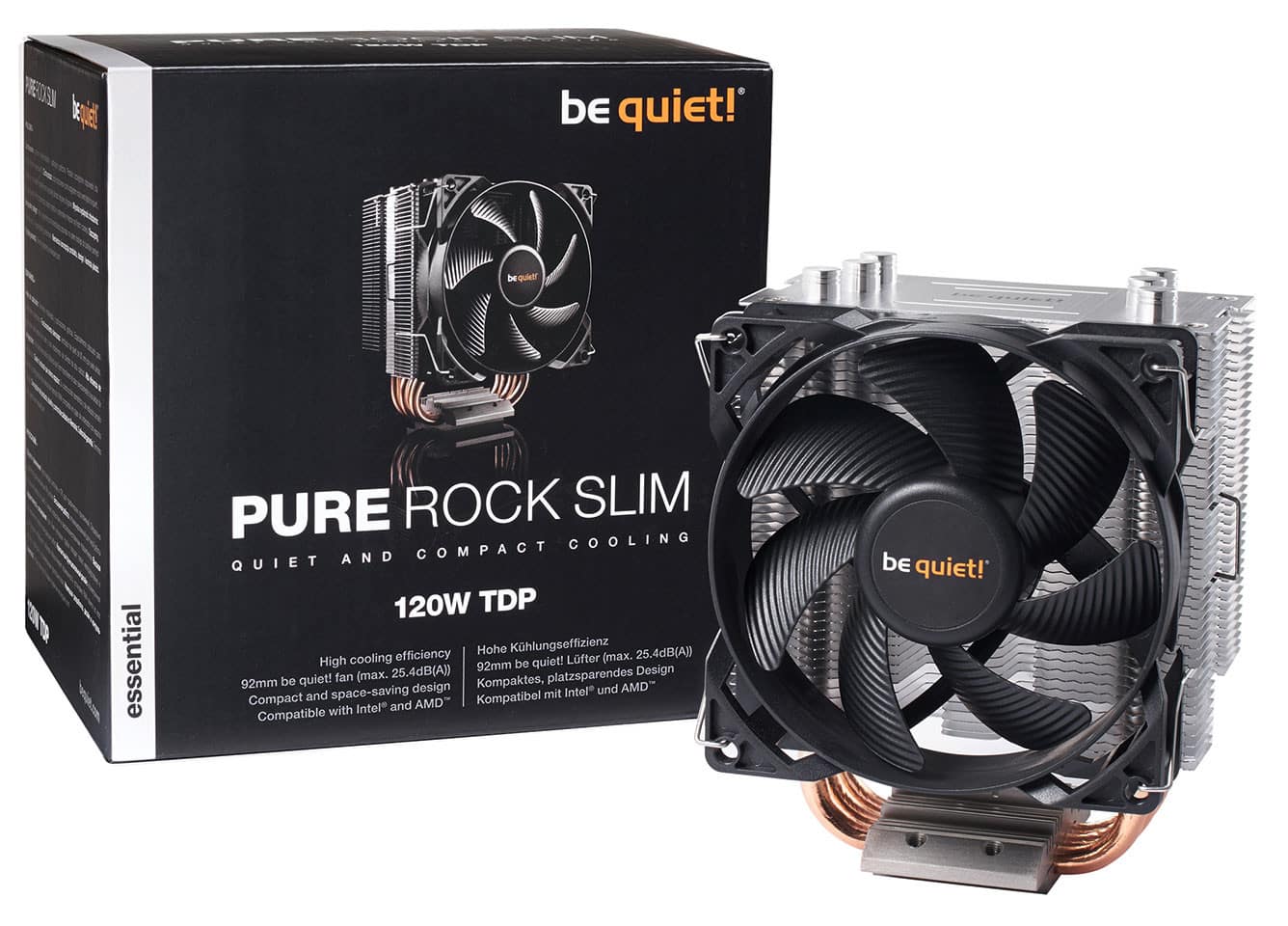 Be Quiet! Pure Rock Slim CPU Cooler