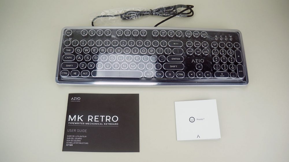 AZIO MK Retro Mechanical Keyboard