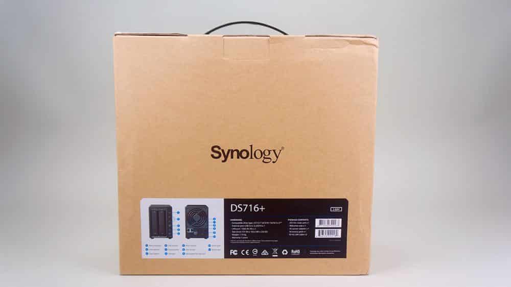 Synology DiskStation DS716+ NAS