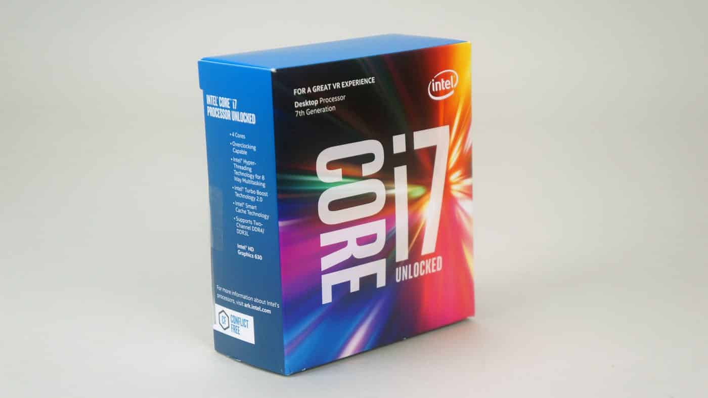 Intel Core i7-7700K "Kaby Lake" Processor
