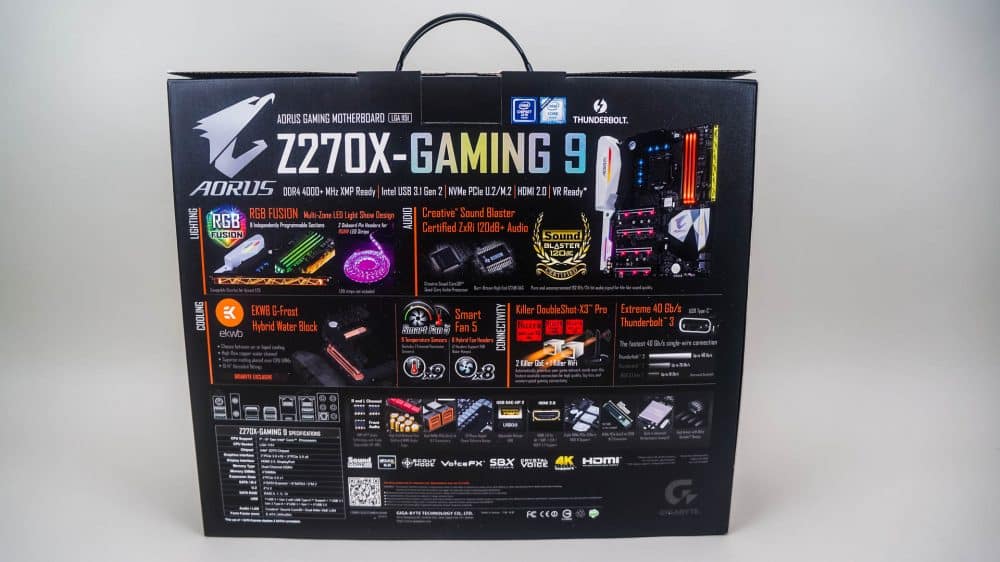 Aorus Z270X-Gaming 9 Motherboard