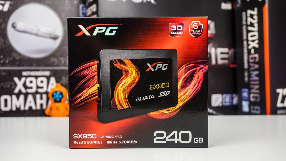ADATA XPG SX950 240GB Solid State Drive