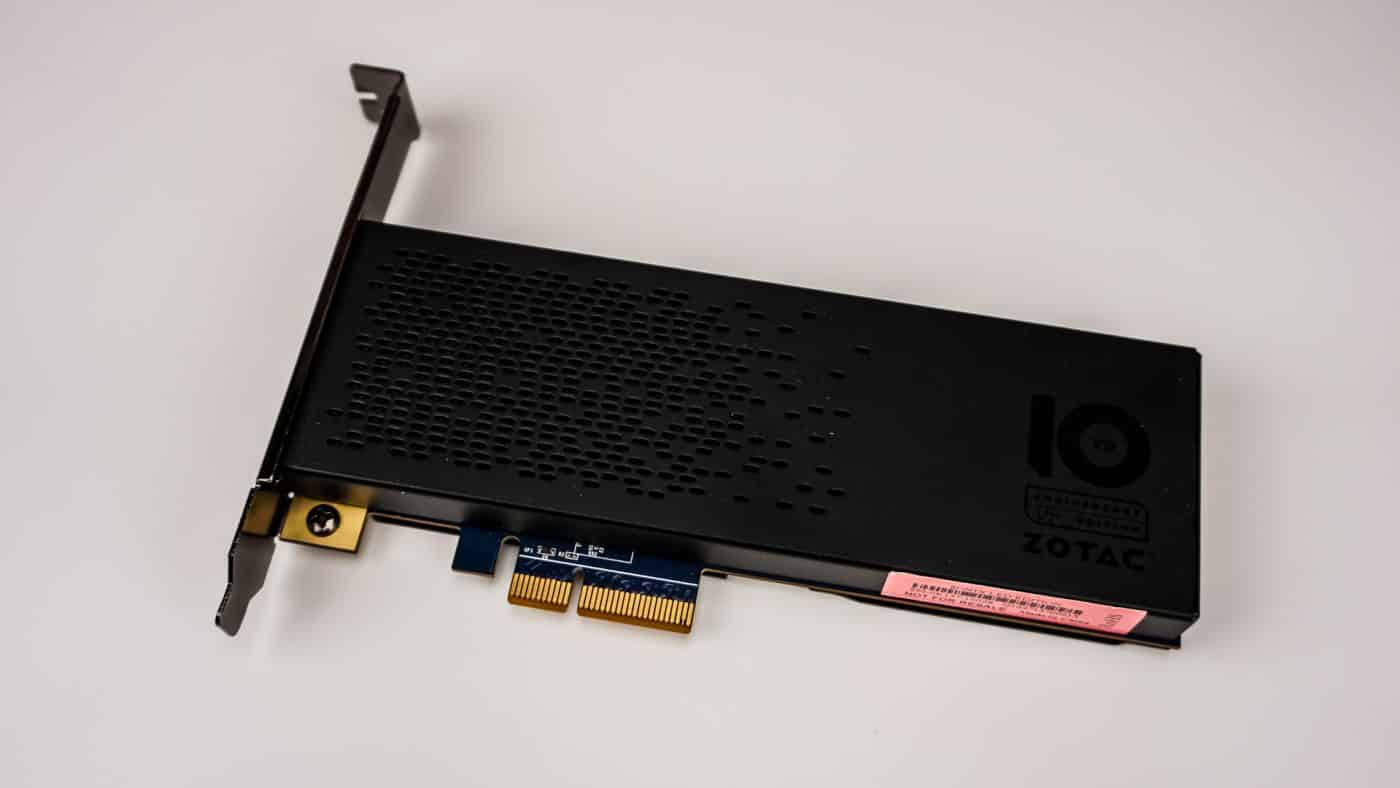 Zotac 10 Year Anniversary Sonix 480GB PCIe Solid State Drive