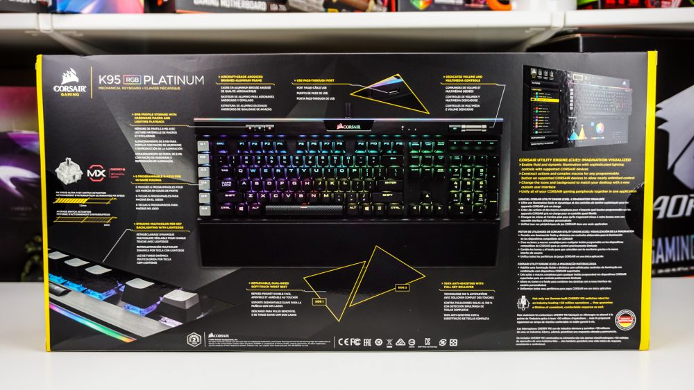 Corsair K95 RGB Platinum Gaming Keyboard