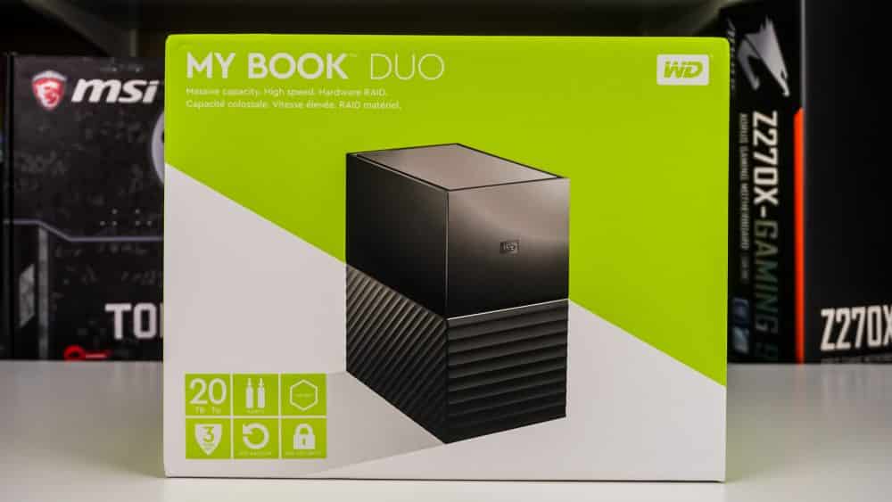 WD My Book Duo 20TB External Hard Drive