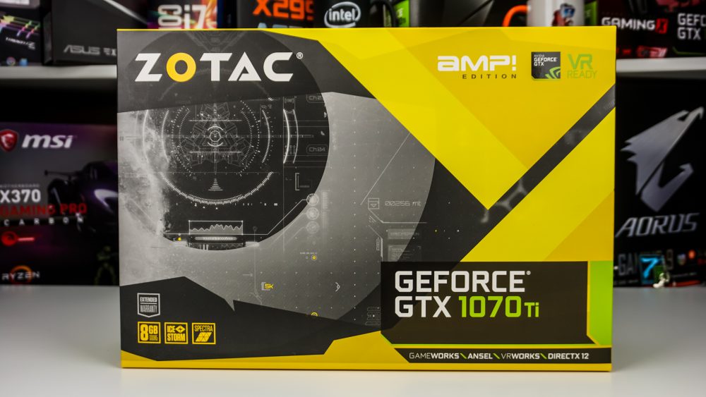 Zotac GeForce GTX 1070 Ti AMP! Edition Graphics Card
