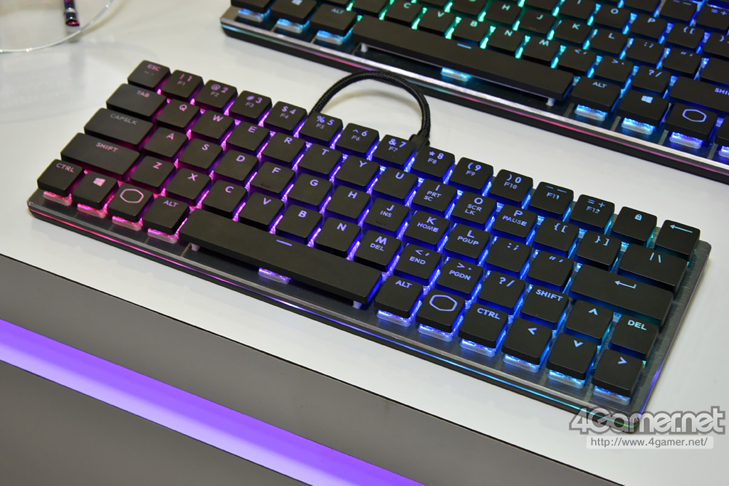 Cooler Master Shows Off 67-Key Keyboard With Low-Profile Cherry MX 