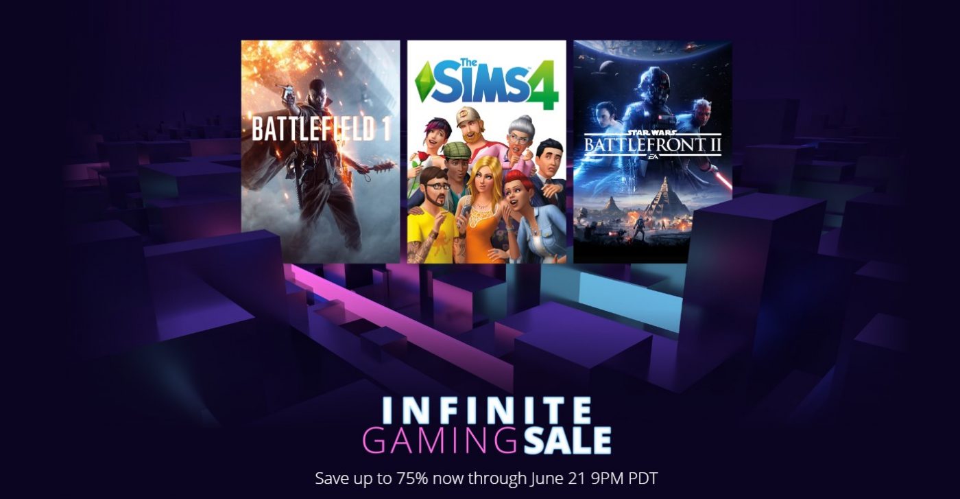 infinite gaming sale