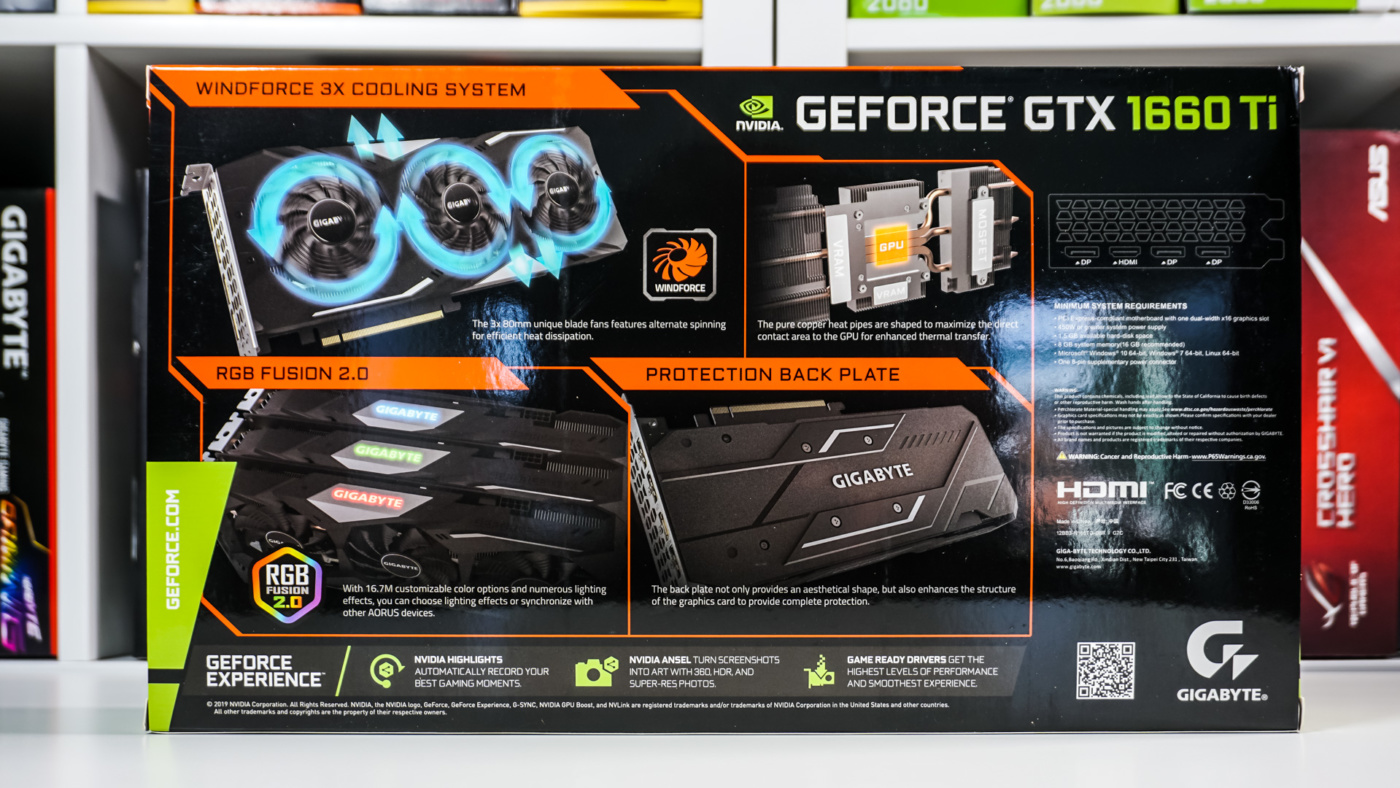 GeForce® GTX 1660 SUPER™ GAMING OC 6G Key Features