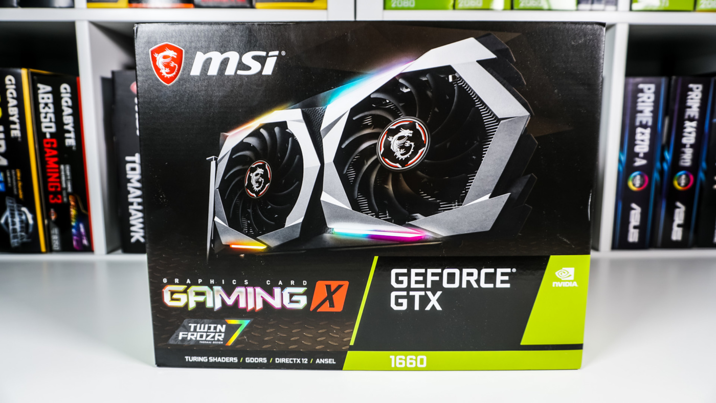 MSI GeForce GTX 1660 Gaming X 6G Graphics Card Review 