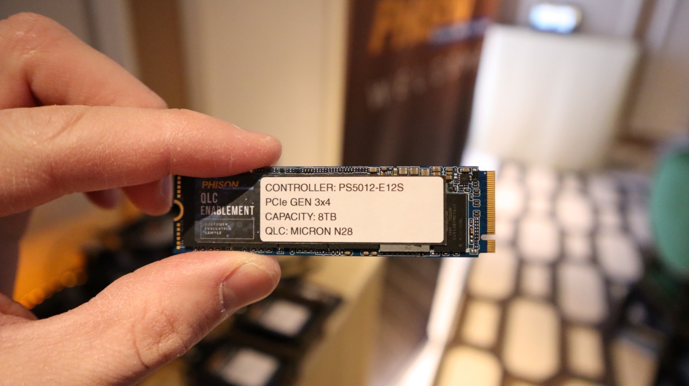 Arrowhead boundary shut 8TB NVMe and 16TB SATA SSDs Incoming Thanks to Phison Controllers Shown at  CES 2020 - ThinkComputers.org