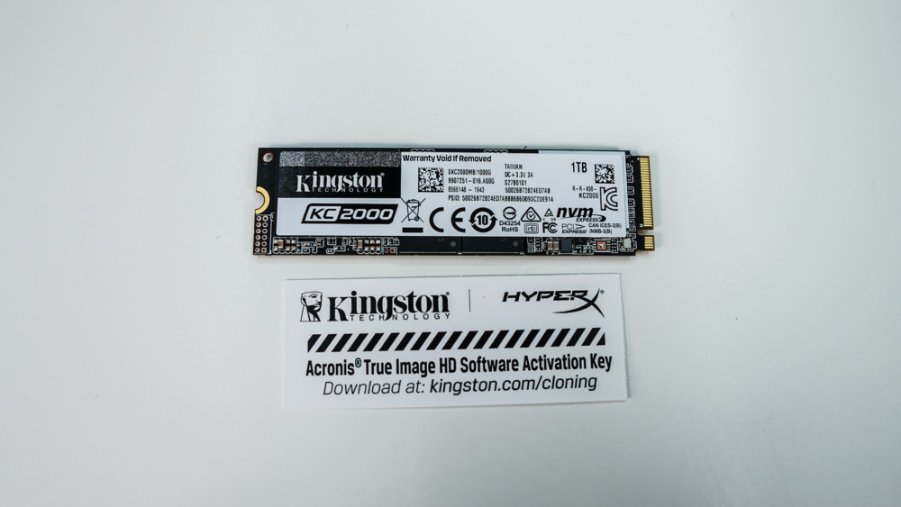 Kingston KC2000 1TB Solid State Drive