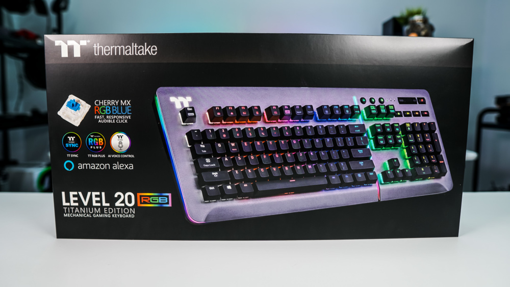 Thermaltake Level 20 RGB Titanium Gaming Keyboard Review ...