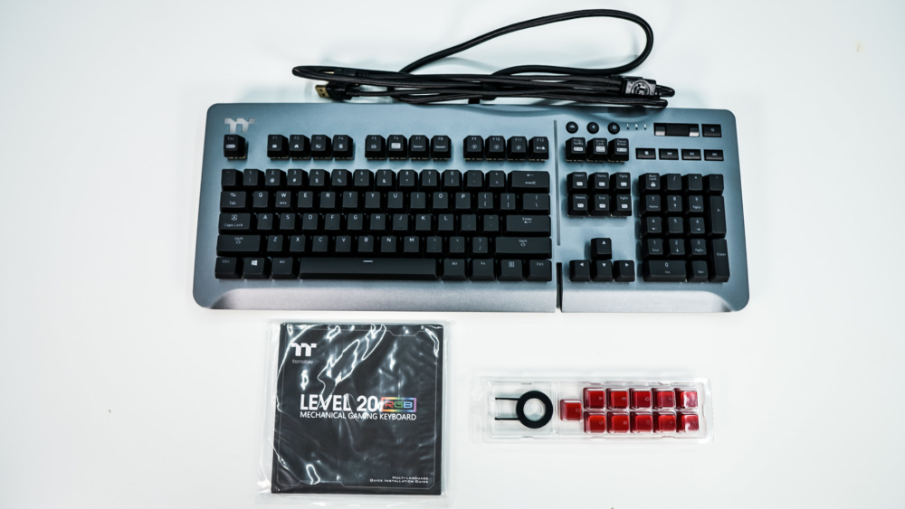 Thermaltake Level 20 RGB Titanium Gaming Keyboard