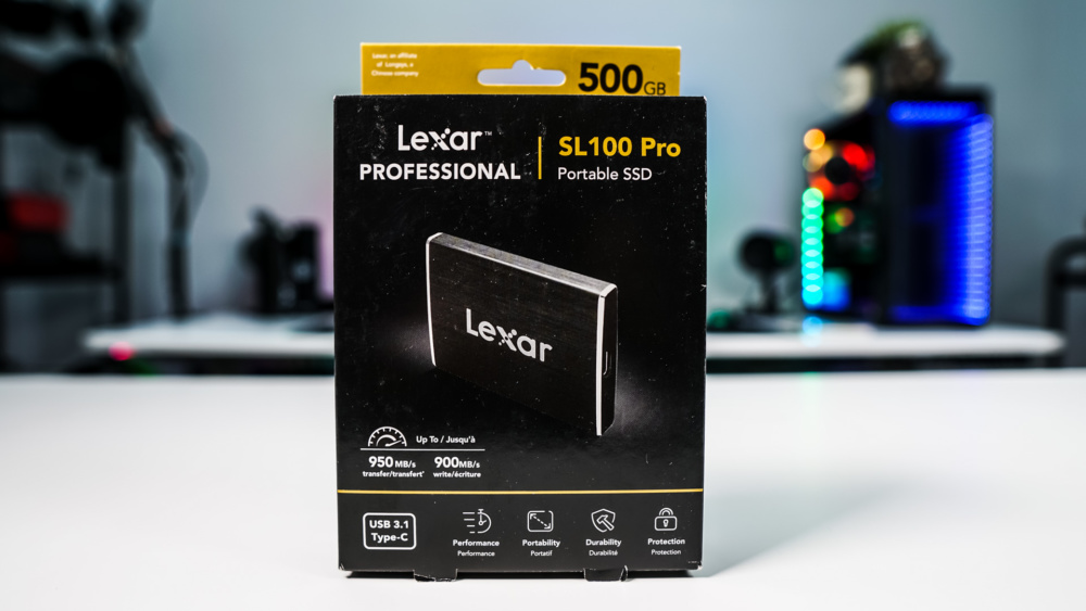 Lexar SL100 Pro Portable Solid State Drive