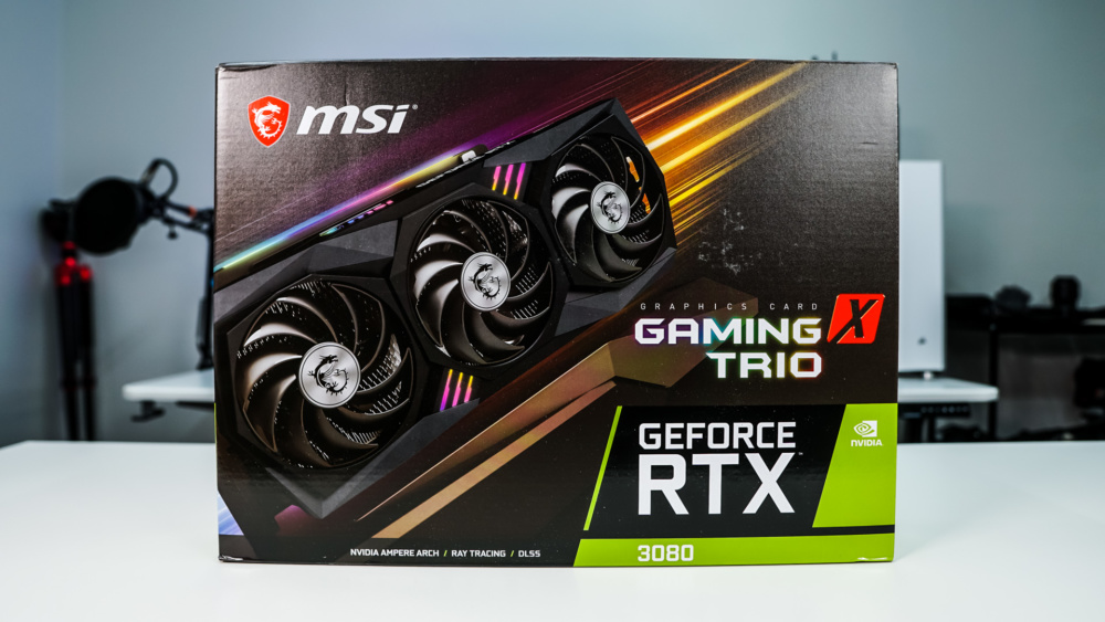 MSI GeForce RTX 3080 Gaming X Trio Graphics Card